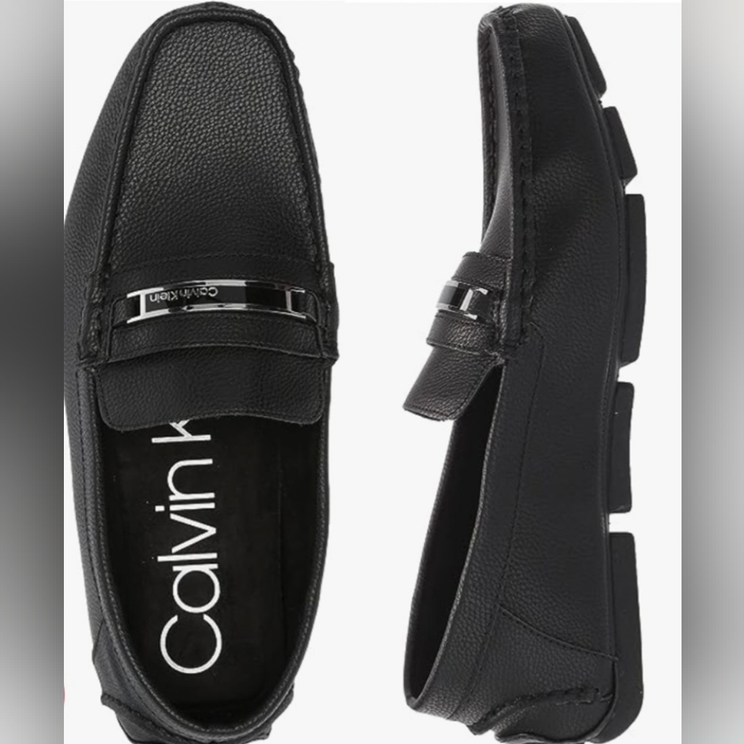 Calvin Klein | Loafers Plain Leather Loafers & Slip-In Size 10